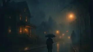 Midnight in the Haunted Streets &ndash; Dark Lofi & Rain