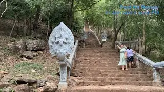 Banon Temple on the mountain in Battambang Cambodia
