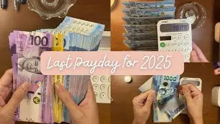 Last Payday for 2025 | Budget with Me | Starting a New Payday Routine