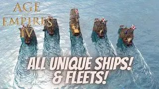 Age of Empires IV All UNIQUE and NORMAL Ships Guide (Age of Empires IV Guide)