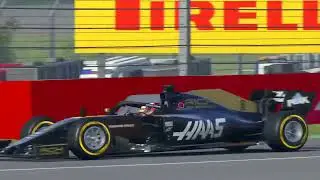 F1 2019 game Ps4 Gameplay race replay highlights German Grand Prix Haas F1