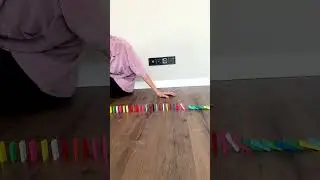 CAT and DOMINO prank😂#shorts #cat #cats