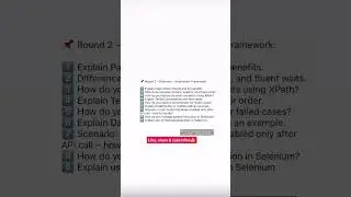 Recently Asked Adobe QA Automation Interview Questions!