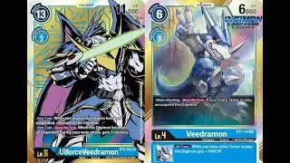 Digimon Card Game - Deck Profile: Ulforceveedramon BT4 English Format
