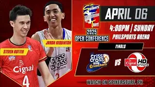 CRISS CROSS vs. CIGNAL - Full Match | Finals | 2025 Spikers' Turf Open Conference
