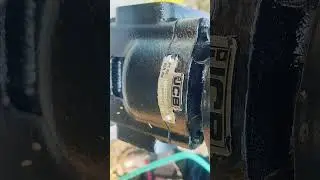 New JCB hydraulic pump replacement