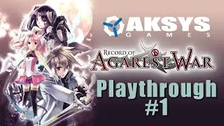 【ASH】- Record of Agarest War - 15th Anniversary Edition - Playthrough  Ep#1