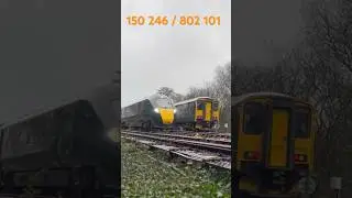 GWR class 802 gliding up close!  #train #trainspotting #gwr #railway #class802 #iet #class150