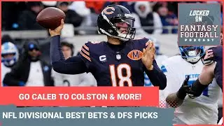 LOVE Caleb Williams. Colston Loveland SCORES, Patriots WIN: BEST NFL playoff BETS, PROPS & DFS picks