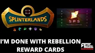 Я ПОКОНЧИЛ С КАРТАМИ НАГРАД ЗА ВОССТАНИЕ (SPLINTERLANDS)