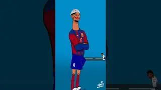 Today, once again El Cl&aacute;sico, and once again a duel between Vini and Ara&uacute;jo. 😟 #elclasico
