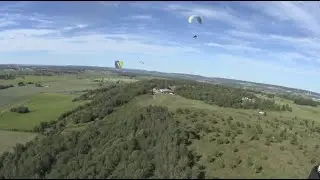 Paragliding &Aring;lleberg V First Real Flights!