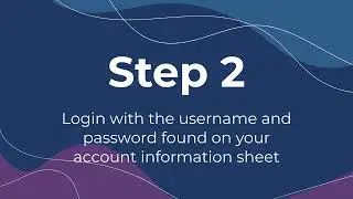 Initial Sign-In and Password Creation