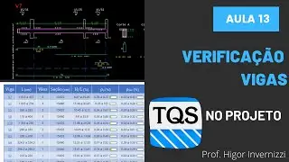 #13 CURSO TQS - VERIFICAÇÃO DAS VIGAS