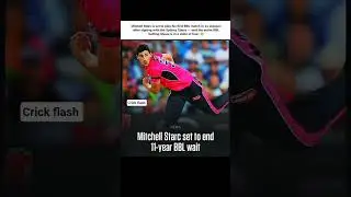 🔥 Mitchell Starc Returns to BBL After 11 Years! Sydney Sixers Get a Monster Boost 💥