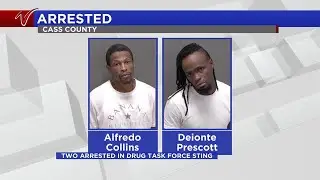 Two arrested in drug task force sting