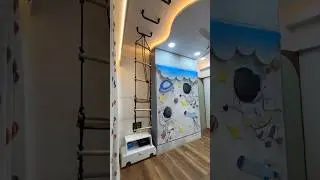 Astronaut Theme Kids Room 🚀🌌#divyajaininteriors #ytshorts #kidsroom