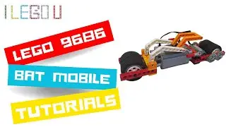 LEGO 9686 BAT MOBILE Building Instructions - BAT MOBILE TUTORIALS - [design by I LEGO U]