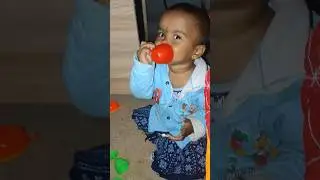 Little cute girl playing 🤩🥰👯।#funny #shorts #viral #babygirl #cutebaby #shortsfeed #trending #cute