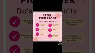 Do & Don'ts after Pico Laser Treatment that you should know 🤗 #drlyna #doanddonts #picolaser #acne