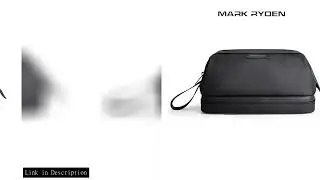 MARK RYDEN Men's Travel Organizer Bag Toiletries Wash Bag - Durable Storage for Personal Care Essent