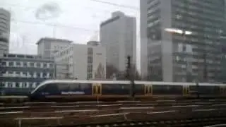 Schleichfahrt am Essener Hbf (27. November 2013)