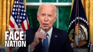 Biden speaks about decision to exit 2024 race in Oval Office address