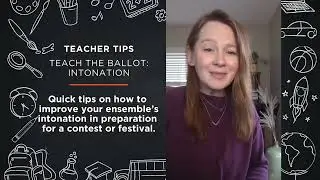 Sheet Music Direct Teacher Tips - Teach the Ballot: Intonation