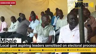 Local government aspiring leaders sensitised ahead of elections 