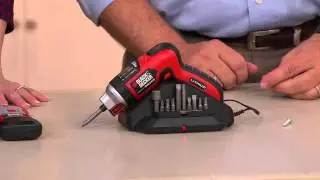 Black & Decker Rechargeable Lithium Screwdriver w/Stud Sensor with Mary Beth Roe
