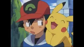Pokemon Advanced Challenge: Pikachu Laughs At Ash For A Joke He Made About Himself...