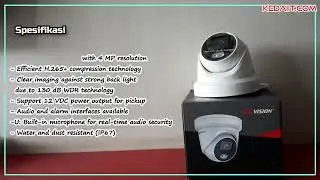 DS-2CD3347G2-LSU  ColorVu Fixed Turret Network Camera