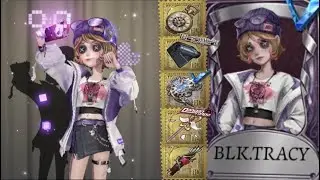 Mechanic &ldquo;BLK.TRACY&rdquo; + ALL S Accessories Gameplay! | Identity V