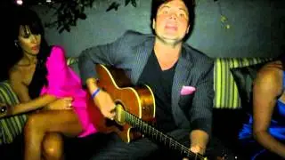 Legree Graham Sings at STATUS LA Magazine Breast Cancer Awareness Benefit