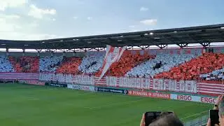 HFC Chemie vs. FC Augsburg - 17.08.2025 DFB-Pokal - Choreo Fankurve 