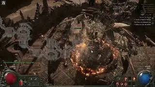 POE 2 Sunder + Volcanic fissure = OP interaction