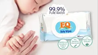EQ Baby Wipes All Good 15s