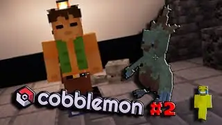 I beat the FIRST GYM in COBBLEMON... (Cobbleverse)
