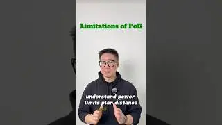 Limititations of PoE! #network #powersource