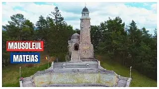 Mausoleul de la MATEIAS jud. Arges - #2023 #viziteazaromania #dji #turist 🇷🇴
