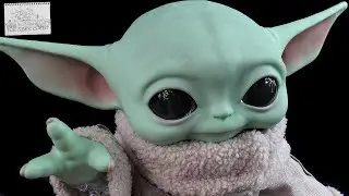 Mattel Star Wars The Mandalorian The Child Plush - Stuffed Animal Baby Yoda Review