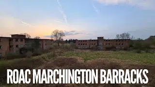 Abandoned RAOC Marchington Military Barracks - lots of cool graffiti inside!