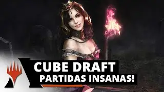 A VOLTA DO MELHOR FORMATO! | Cube Draft (Magic Arena)