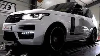 2016 RANGE ROVER VOGUE 4 4 SDV8 Mar's ECU Tune Dyno Test 367WHP