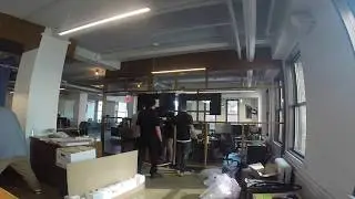 OLED Signage Installation