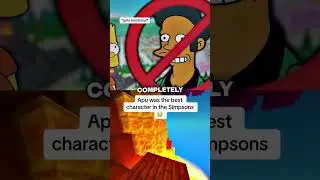 Apu was the best character in the Simpsons 😳😳