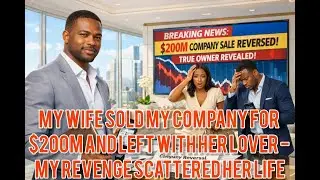My Wife Sold My Company For $200M And Left With Her Lover   My Revenge Scattered Her Life
