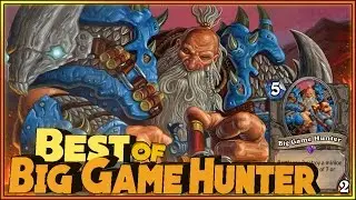 Hearthstone Best of Big Game Hunter - Funny and lucky Rng Moments