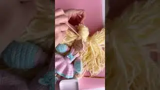 Crochet Luna doll, amigurumi toys
