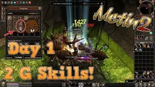 Metin2 Titania | Day 1 Tryhard Modus 2 G Skills | Let´s Play Metin2.de mit Vossi